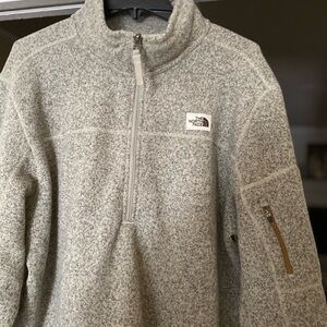 The North Face Gray Quarter-Zip Fleece Pullover